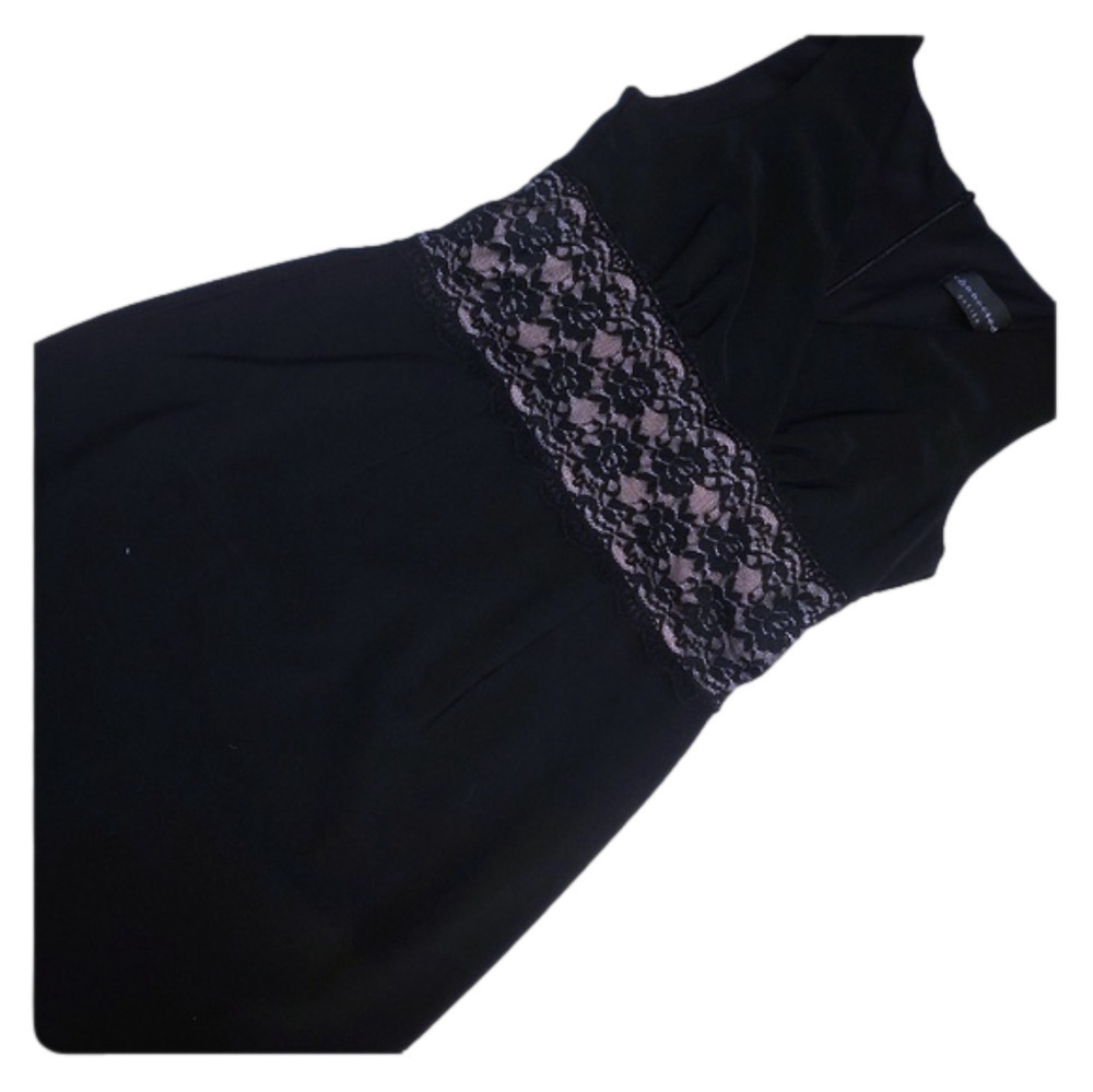 Connected Black Dress Lace S